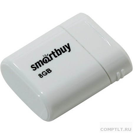 Smartbuy USB Drive 8GB LARA White SB8GBLara-W