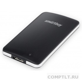 Smartbuy SSD S3 Drive 256Gb USB 3.0 SB256GB-S3BS-18SU30, Black-silver