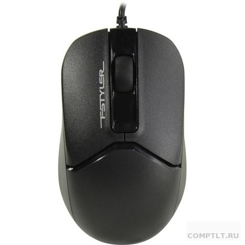 Мышь A4Tech Fstyler FM12S черный оптическая 1200dpi silent USB 3but