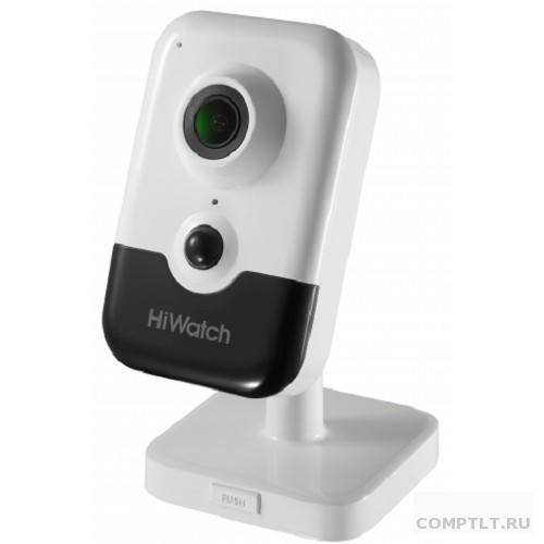 HiWatch DS-I214WB Видеокамера IP 2.8-2.8мм цветная корп.белый