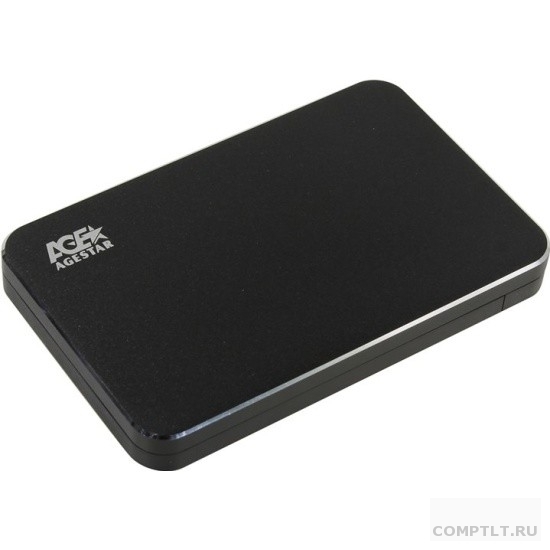 AgeStar 3UB2A18 BLACK USB 3.0 Внешний корпус 2.5" SATA , алюминийпластик, черный