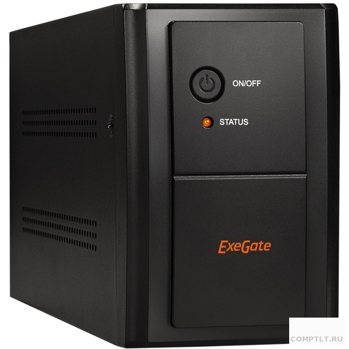 Exegate EP285504RUS ИБП ExeGate SpecialPro UNB-1600.LED.AVR.C13.RJ.USB 1600VA/950W, LED, AVR, 6IEC-C13, RJ45/11, USB, Black