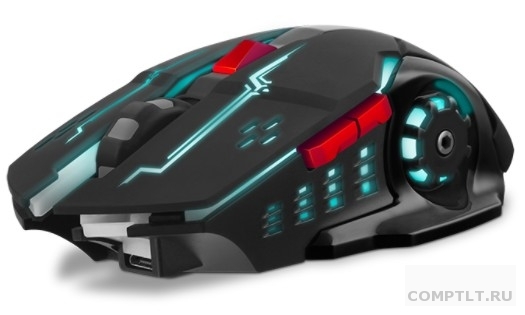 Игровая мышь SVEN RX-G930W бесшумн. кл., 51кл. 800-2400 DPI, ST, подсв., игров. упак