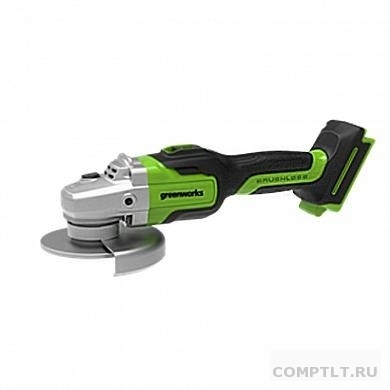 Greenworks GD24AGK2 Угловая шлифовальная машина, аккумуляторная, 24V, бесщеточная, c 1хАКБ 2 Ач и ЗУ в сумке 3200207UA