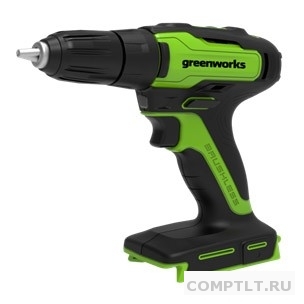 Greenworks GD24DD35K2 Дрель-шуруповерт аккумуляторная, 24V, c 1хАКБ 2 Ач и ЗУ в кейсе 3704007UA