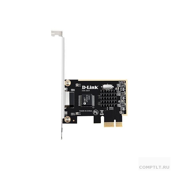 D-Link DGE-562T/A2A Сетевой PCI Express адаптер с 1 портом 100/1000/2.5GBase-T