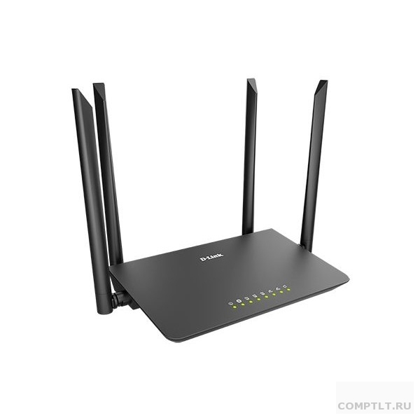 D-Link DIR-820/RU/A1A Беспроводной двухдиапазонный маршрутизатор AC1200 Wave 2 с поддержкой MU-MIMO