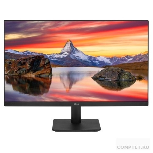 LG 23.8" 24MP400-B черный IPS 1920x1080 75Hz 5ms 10001 178/178 250cd 8bit6bitFRC 169 D-Sub HDMI1.4 FreeSync AudioOut VESA