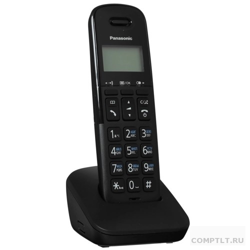 Panasonic KX-TGB610RUB черный Беспроводной DECT,40 мелодий,телефонный справочник 120 зап.
