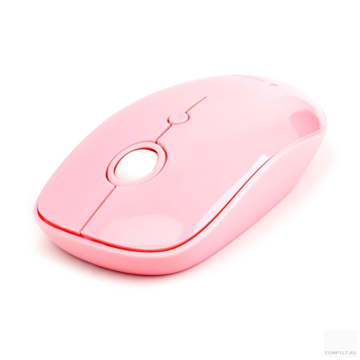 Мышь беспров. Gembird MUSW-390, 2.4ГГц, 2 кнопки  колесо кнопка,1000DPI розовый глянец