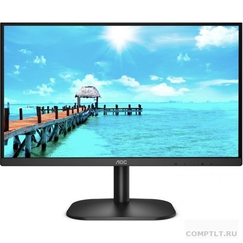 AOC 21.5" 22B2QAM VA 1920х1080 250cd 178/178 30001 4ms D-Sub HDMI DisplayPort Tilt Speakers Black