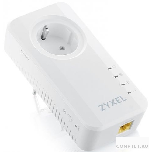 Сетевой адаптер Powerline Zyxel PLA6457 PLA6457-EU0201F AV2400 Gigabit Ethernet упак.2шт