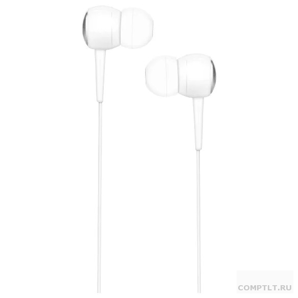 HOCO M19/ Наушники  микрофон/ Кнопка ответа/ 1.2м/ 3.5 mm jack/ White