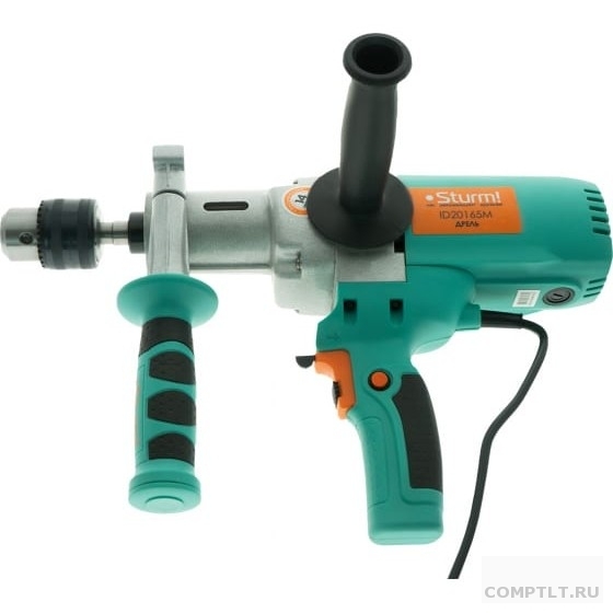 Sturm ID20165M Дрель низкооборотистая шкантовочная 1650Вт, 500об/мин,патрон 16мм, мет.редуктор,Sturm ID20165M