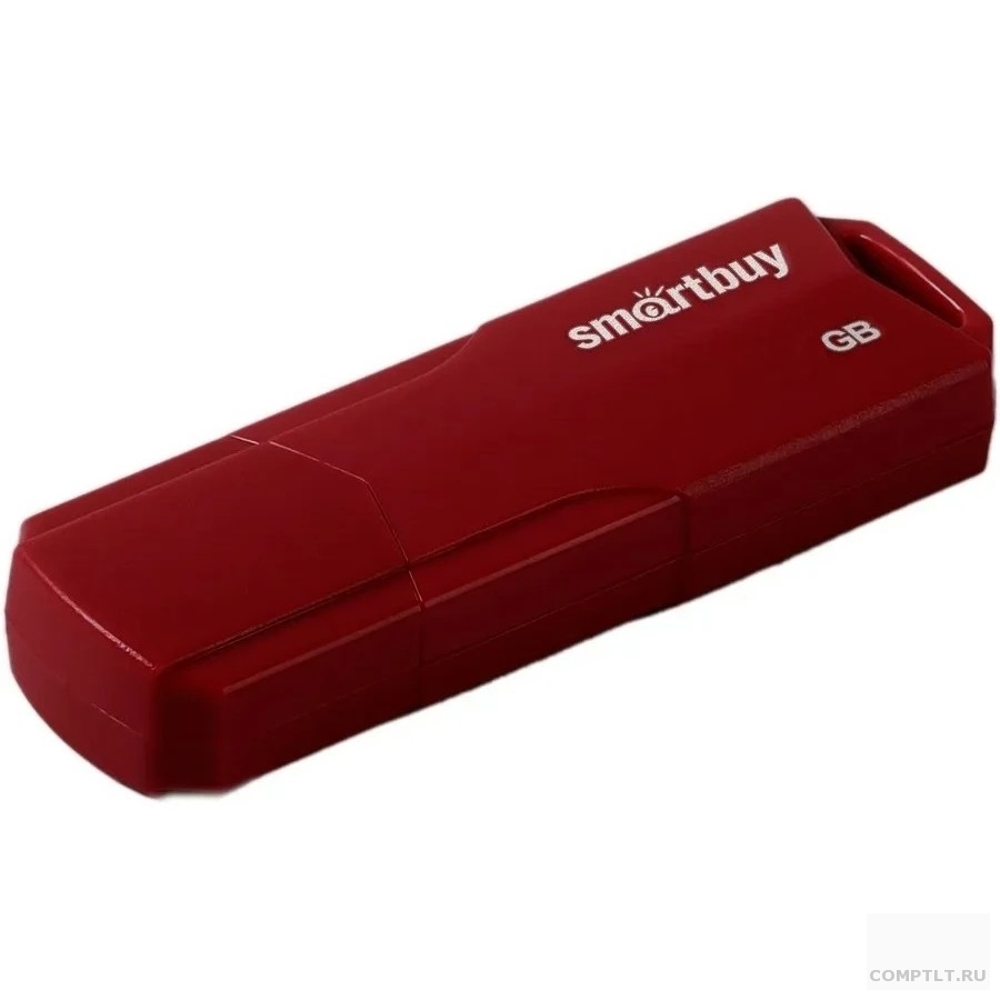 Smartbuy USB Drive 4GB CLUE Burgundy SB4GBCLU-BG