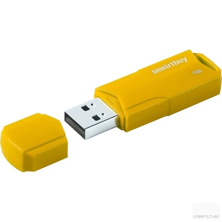 Smartbuy USB Drive 4GB CLUE Yellow SB4GBCLU-Y