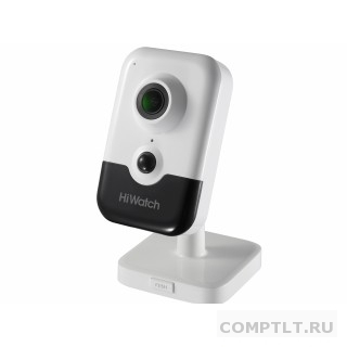 HiWatch DS-I214WC 2.8 mm Видеокамера IP 2.8-2.8мм цветная корп.белый