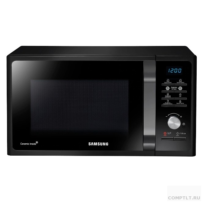 Samsung MS23F302TAK/BW Микроволновая печь, 23л, 800Вт, черный