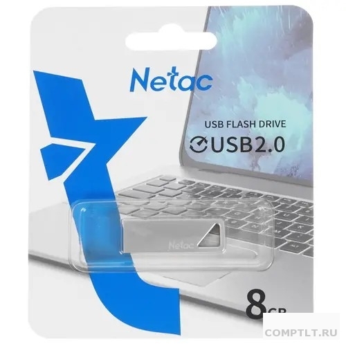 Netac USB Drive 8GB U326 NT03U326N-008G-20PN USB2.0 серебристый