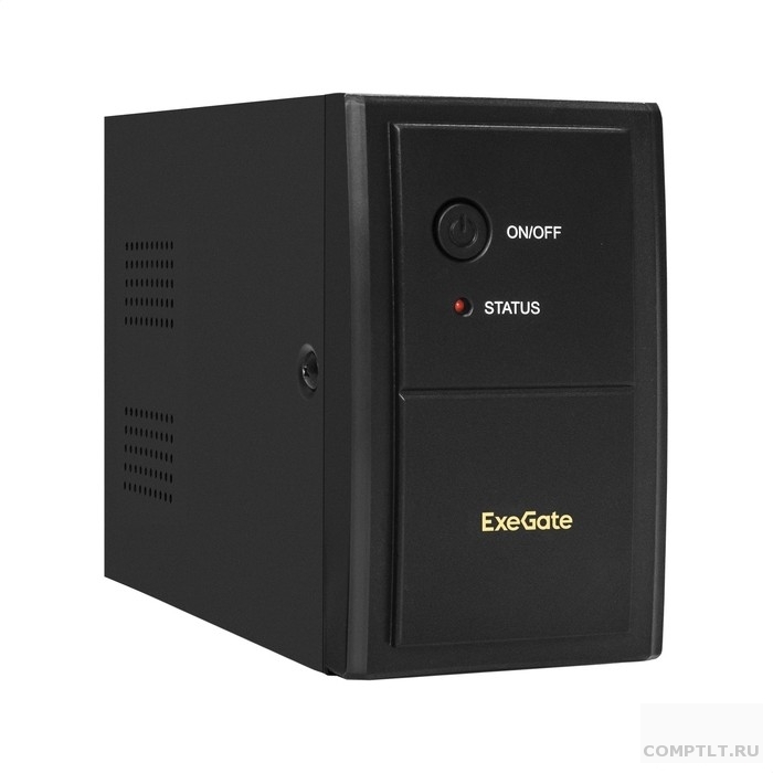 Exegate EX292774RUS ИБП ExeGate SpecialPro UNB-800.LED.AVR.4C13.RJ.USB 800VA/480W, LED, AVR, 4C13, RJ45/11, USB, металлический корпус, Black
