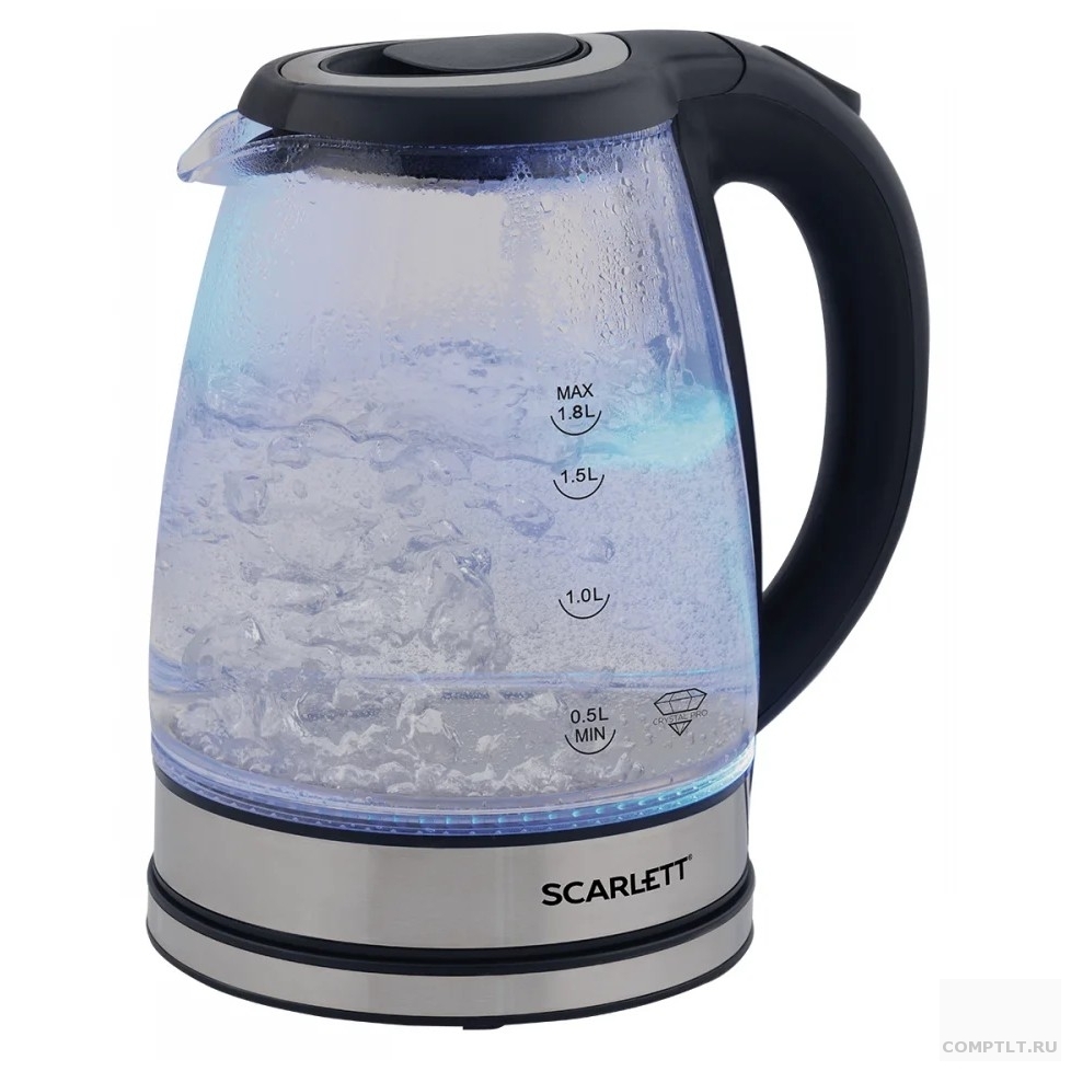 Scarlett SC-EK27G88 Чайник, 1,7 л,1800Вт, черный