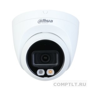 DAHUA DH-IPC-HDW2449TP-S-IL-0360B Уличная турельная IP-видеокамера Smart Dual Light с ИИ 4Мп, 1/2.9 CMOS, объектив 3.6мм, видеоаналитика, ИК до 30м, LED до 30м, IP67, корпус металл, пластик