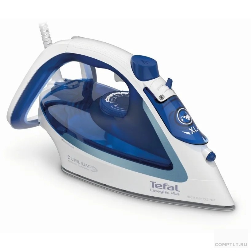 TEFAL FV5715E0 Утюг, 2400Вт, 195г, белый/синий