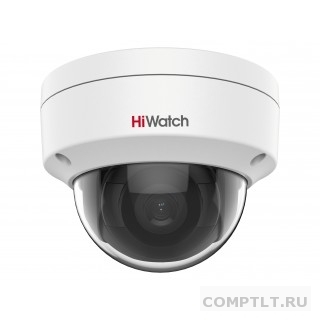 HIWATCH DS-I402D2.8mm, Камера видеонаблюдения IP 2.8 мм, белый