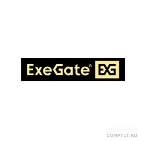 Exegate EX295309RUS Беспроводная мышь ExeGate Professional Standard SR-9038 радиоканал 2,4 ГГц, USB, оптическая, 1200dpi, 3 кнопки и колесо прокрутки, черная, Color Box