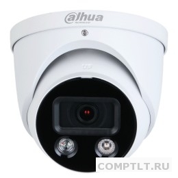 DAHUA DH-IPC-HDW3849HP-AS-PV-0280B-S4 Уличная турельная IP-видеокамера TiOC с ИИ и активным сдерживанием 8Мп, 1/2.8 CMOS, объектив 2.8мм, видеоаналитика, ИК 30м, LED 30м, IP67, корпус металл