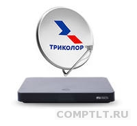 Комплект ТРИКОЛОР на 1ТВ 7 ДЕНЬ с МОНТАЖОМ UHD приемником